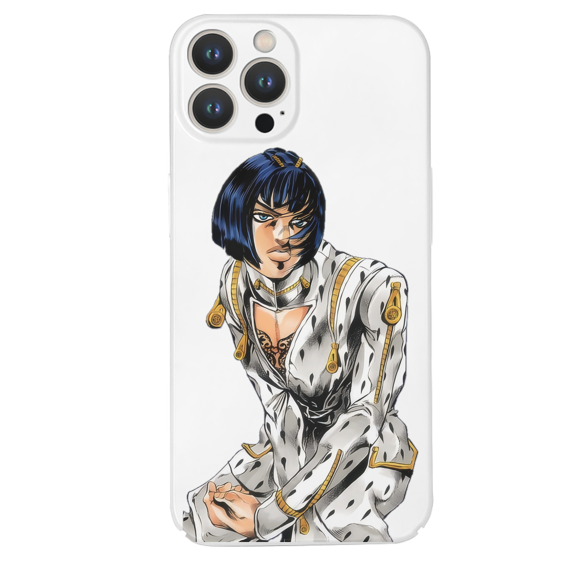 （画像用） ジョジョの奇妙な冒険 ブローノ?ブチャラティ JoJo's Bizarre Adventure Bruno Bucciarati 【iPhone 14シリーズ対応】ハードケース